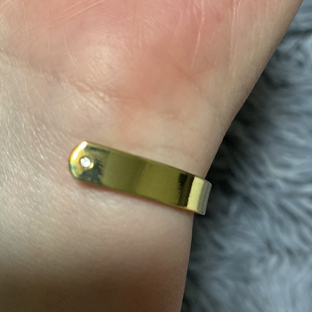 Golden Love bangle - Picture 3 of 6